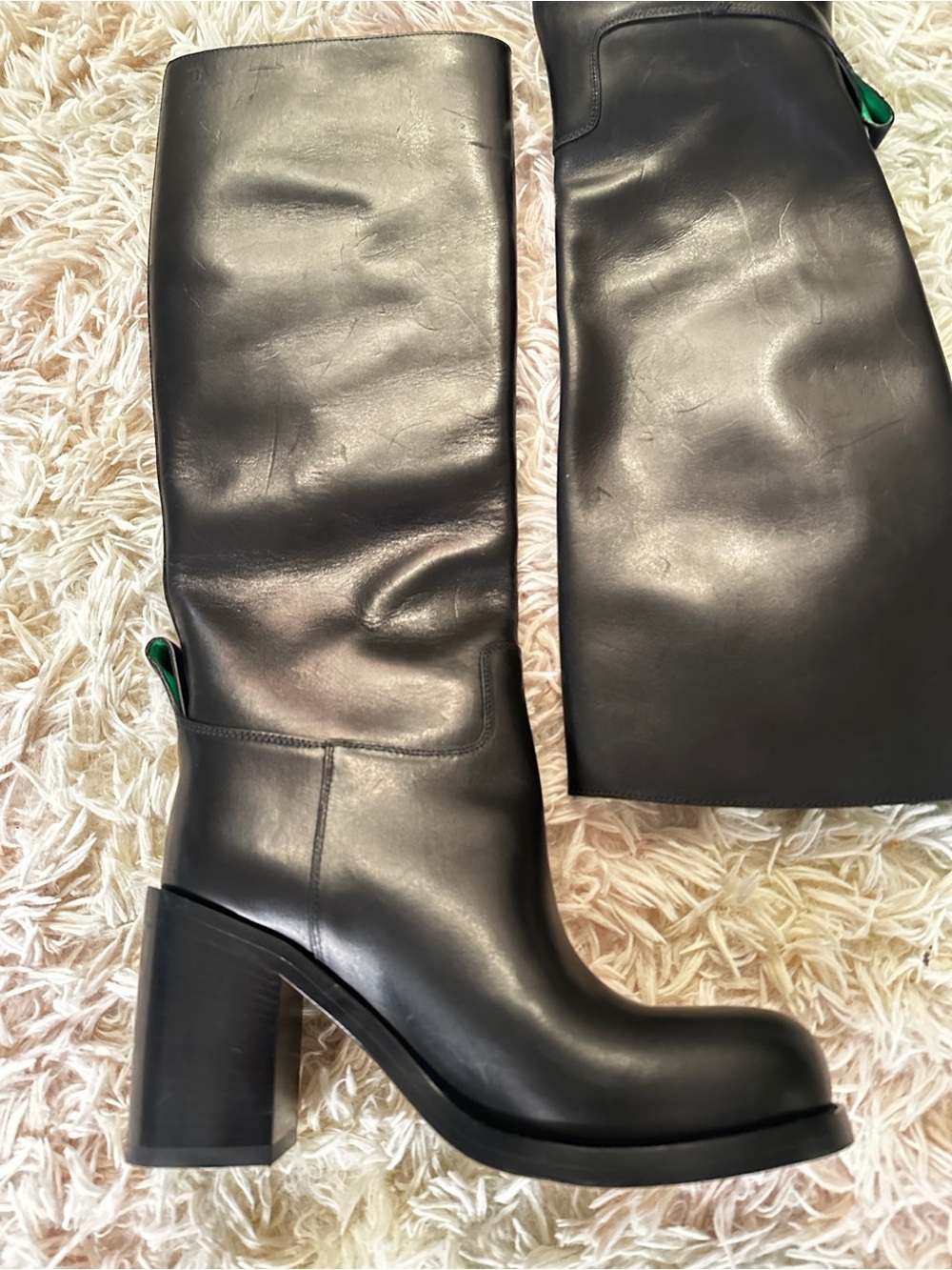 NEW Bottega Veneta Cavallo Over the Knee Boots Size 37.5 - Picture 6 of 16